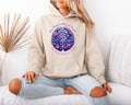 Mental Health Themed Hoodie for Women Grow Through What You Go Through Graphic Hoodie Inspirational Flower Brain Sweatshirt Hoodie – Premium Graphic · Perfect For Daily Wear