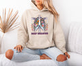 Mental Health Hoodie for Women Flower Ribcage Design Hoodie Deep Breaths Graphic Hoodie Positive Reminder Sweatshirt Hoodie – Premium Graphic · High-Quality Print