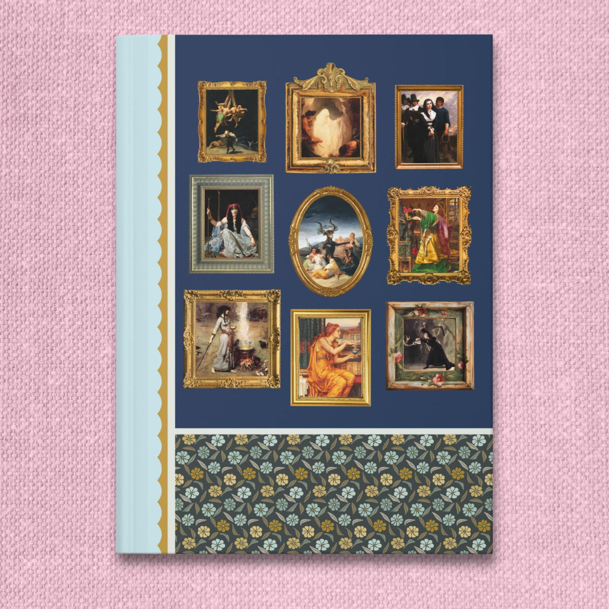 Witchy History Notebook for Art Historian Social Studies Teacher Humanities Major Who Loves Spooky History Famous Paintings of Witches Graphic Tee – Cozy Vibes · Great Gift For Fans