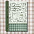 Funny Pasta Lover Notebook with Hearts and Cute Doodles Pasta Never Broke My Heart Cute Italian Food Dinner Club Gift for Sister or Friend Graphic Tee – Aesthetic Look · Great Gift For Fans