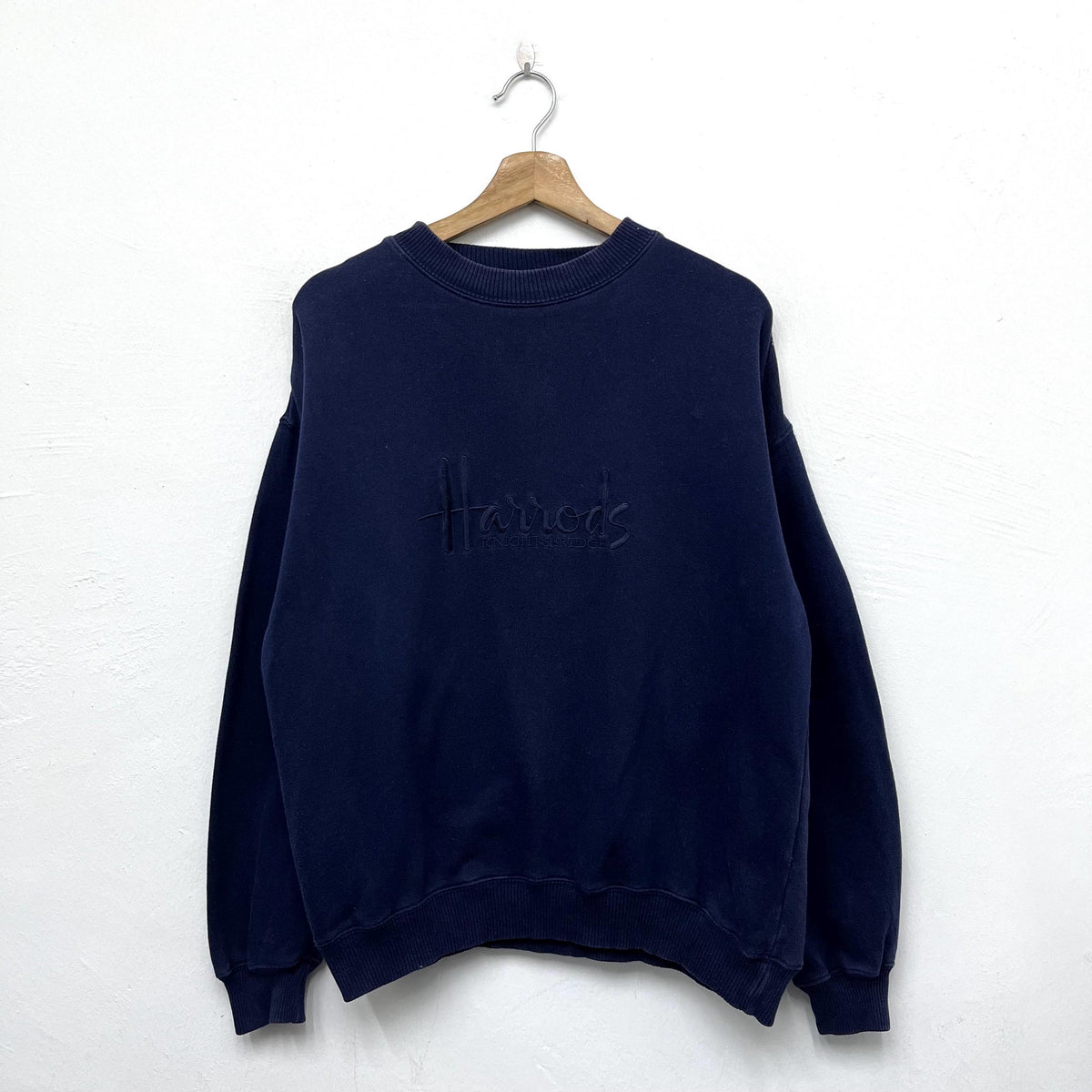 Harrods Knightsbridge Pullover Crewneck Sweatshirt Size Medium Sweatshirt – Cozy Vibes · Top Pick For Any Outfit