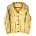 Vintage Grandma Cable Knit Wool Sweater Womens Medium White Cardigan 90s Graphic Tee – Easygoing Wear · Top Pick For Any Outfit