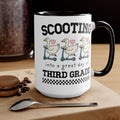 Third Grade Teacher Appreciation Gift for Teacher Who Loves Silly Geese Funny Saying Animal Lover Coffee Mug with Hearts Teaching Major Graphic Tee – Cozy Vibes · Trending Graphic Apparel