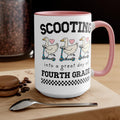 Fourth Grade Teacher Appreciation Gift for Teacher Who Loves Silly Geese Funny Saying Animal Lover Coffee Mug with Hearts Teaching Major Graphic Tee – Warm & Stylish · Perfect For Daily Wear