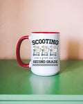 Second Grade Teacher Appreciation Gift for Teacher Who Loves Silly Geese Funny Saying Animal Lover Coffee Mug with Hearts Teaching Major Graphic Tee – Fan Favorite · Top Pick For Any Outfit