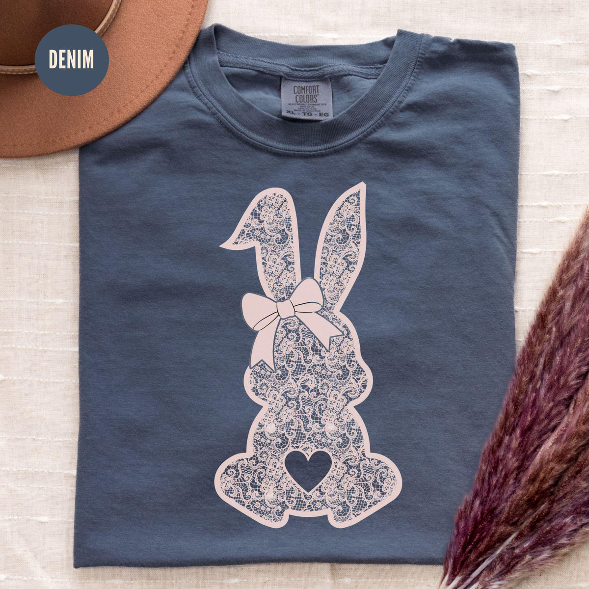 Lace Bunny Shirt Coquette Easter TShirt Retro Rabbit Lover Tee Cute Chinoiserie Bunny Gift Happy Easter TShirt Graphic Tee – Aesthetic Look · Top Pick For Any Outfit