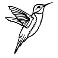 Hummingbird Decal Hummingbird Vinyl Decal Hummingbird Sticker Decal for Car Hummingbird Lover Gift Bird Sticker Handmade Wall Decal Graphic Tee – Easygoing Wear · Perfect For Daily Wear