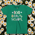 Cute 100 Day of School TShirt Gingham Pattern and Stars Colorful Matching Shirt for Kindergarten Students Cute Celebrate 100th Day Tee Graphic Tee – Cozy Vibes · Perfect For Daily Wear