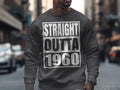 Straight Outta 1960 TShirt 65th Birthday Shirt Born in 1960 Tee 65 Year Old Gift Gildan 5000 Shirt Sweatshirt Hoodie Hoodie – Warm & Stylish · High-Quality Print