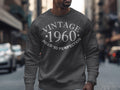 Vintage 1960 Aged to Perfection 65th Birthday TShirt Sweatshirt Hoodie 65 Years Old Born in 1960 Gift for 65 Year Old Hoodie – Easygoing Wear · High-Quality Print