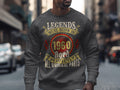 65th Birthday TShirt Born In 1960 Aged Perfectly 65 Years Old Gildan 5000 T Shirt Gildan 18500 Hoodie Gildan 18000 Sweatshirt Hoodie – Cozy Vibes · High-Quality Print
