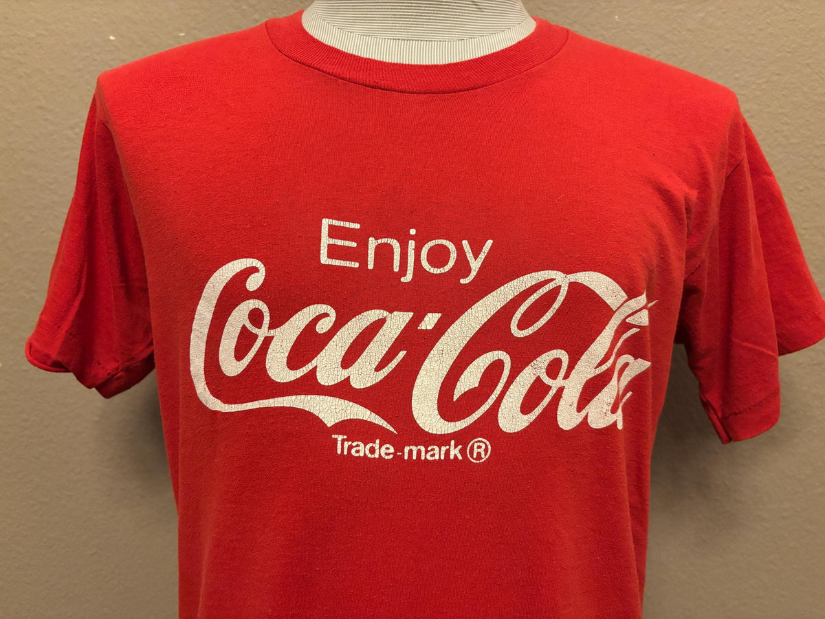 Vintage 8039s Enjoy CocaCola Soda Atlanta Public Schools Special Olympics Tshirt L Graphic Tee – Fan Favorite · Must-Have Style