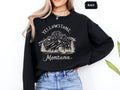 Retro Yellowstone Montana National Park Sweatshirt Vintage Yellowstone Crewneck Unisex National Park Jumper Cozy Outdoor Adventure Sweatshirt – Premium Graphic · Must-Have Style