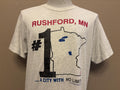 Vintage 9039s Rushford Minnesota A City With No Limits Tshirt XL Graphic Tee – Easygoing Wear · Trending Graphic Apparel