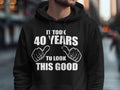 Funny 40th Birthday Shirt Born In 1983 40 Years Old Gildan 5000 TShirt Gildan 18000 Sweatshirt Gildan 18500 Hoodie Hoodie – Warm & Stylish · Great Gift For Fans