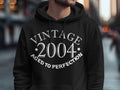 Vintage 2004 Aged to Perfection TShirt 21st Birthday Gift Shirt Born in 2004 21 Years Old Celebration Hoodie Sweatshirt Hoodie – Aesthetic Look · Must-Have Style