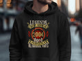 Legends Were Born In 2004 Aged Perfectly All Original Parts T Shirt Hoodie Sweatshirt 21st Birthday Gift For 21 Years Old Hoodie – Easygoing Wear · Must-Have Style