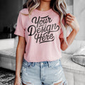 Soft Pink Bella Canvas 3001 T Shirt Mockup Bella Canvas Shirt Mockup Soft Pink Shirt Mockup Best Soft Pink T Shirt Mockup Soft Pink Graphic Tee – Aesthetic Look · Trending Graphic Apparel
