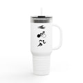Triathlon Logo Insulated 40oz Travel Mug with Straw and Lid Double Wall Stainless Steel Adventure Mug Triathlete Gift Graphic Tee – Easygoing Wear · Top Pick For Any Outfit