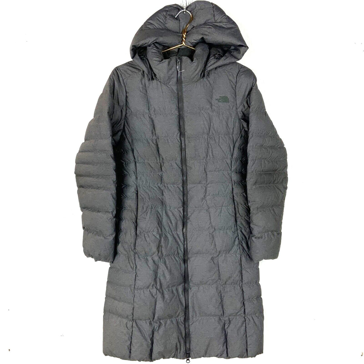 The North Face Women39s Metropolis Puffer Parka Jacket Size Small Gray Full Zip Graphic Tee – Bold Style · High-Quality Print