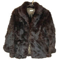Vintage Women39s Rabbit Fur Coat Jacket Small Brown Lined Hook Eye 90s Graphic Tee – Everyday Comfort · Must-Have Style