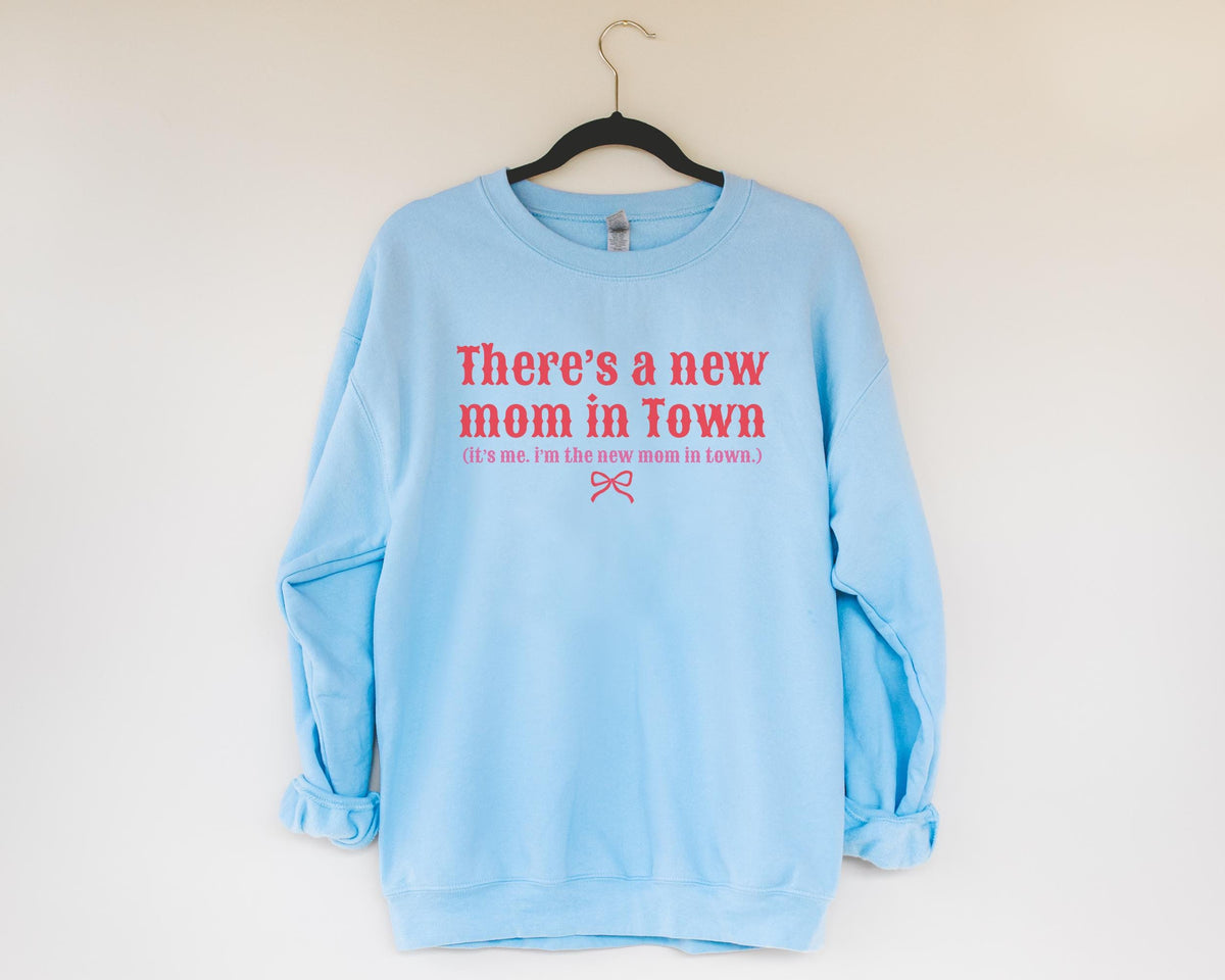 Cute Pregnancy Announcement Sweatshirt for Announcing Pregnancy Silly New Mama Crewneck Mom of Twins Funny Saying Shirt Mothers Day Gift Sweatshirt – Cozy Vibes · Top Pick For Any Outfit