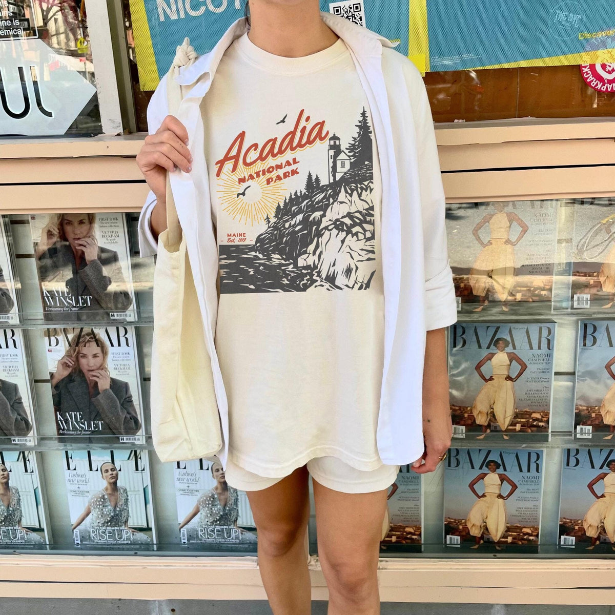 Acadia National Park Shirt Granola Girl Shirt US National Parks Traveler Gift Maine Shirt Park Ranger Crew Outdoorsy Shirt Graphic Tee – Everyday Comfort · Must-Have Style