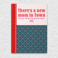 Cute Pregnancy Gift for Friend Announcing Pregnancy Silly New Mama Notebook for Mom of Twins Funny Saying Floral Journal Mothers Day Gift Graphic Tee – Aesthetic Look · Great Gift For Fans