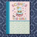 Cute Science Teacher Notebook for Girly Science Major Who Loves Flowers Groovy Retro Flower Journal Biology Major Chemistry Professor Graphic Tee – Bold Style · Great Gift For Fans