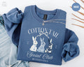 Easter Bunny Social Club SweatshirtCotton Tail Chinoiserie Bunny CrewneckToile Rabbit Lover GiftCoquette Easter SweaterEaster Day Outfit Sweatshirt – Feel-Good Design · Trending Graphic Apparel