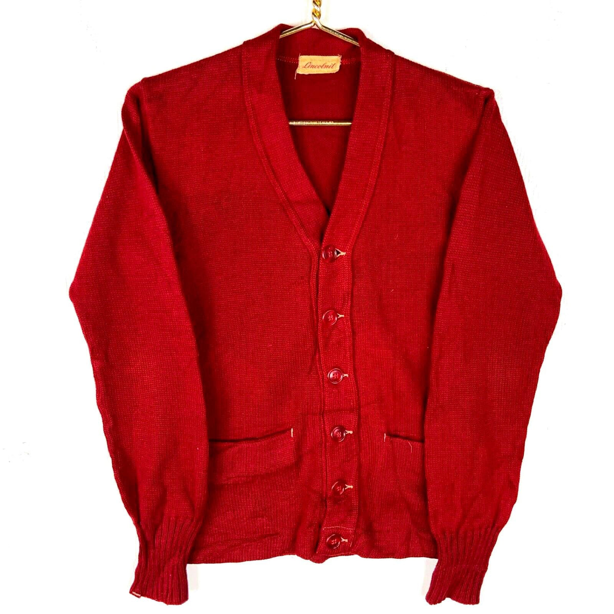 Vintage Grandpa Knit Wool Sweater XS Red Cardigan 90s Graphic Tee – Cozy Vibes · Great Gift For Fans