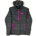 The North Face Fleece Sweater Womens Size Medium Gray Quarter Zip Hoody Graphic Tee – Premium Graphic · Top Pick For Any Outfit
