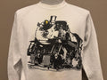 Vintage 80s Steam Engine Train 1945 Crewneck Sweatshirt L Sweatshirt – Bold Style · Top Pick For Any Outfit