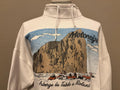 Vintage 80s Motoneige Perc Snow Mobile Mountain Neck Warmer Sweatshirt XXL Sweatshirt – Aesthetic Look · Must-Have Style