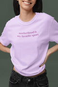 Funny New Mama Tee Shirt for Mother39s Day Motherhood is My Favorite Sport Silly Mom TShirt for Mom of Teenagers Mom of Twins or Triplets Graphic Tee – Feel-Good Design · High-Quality Print