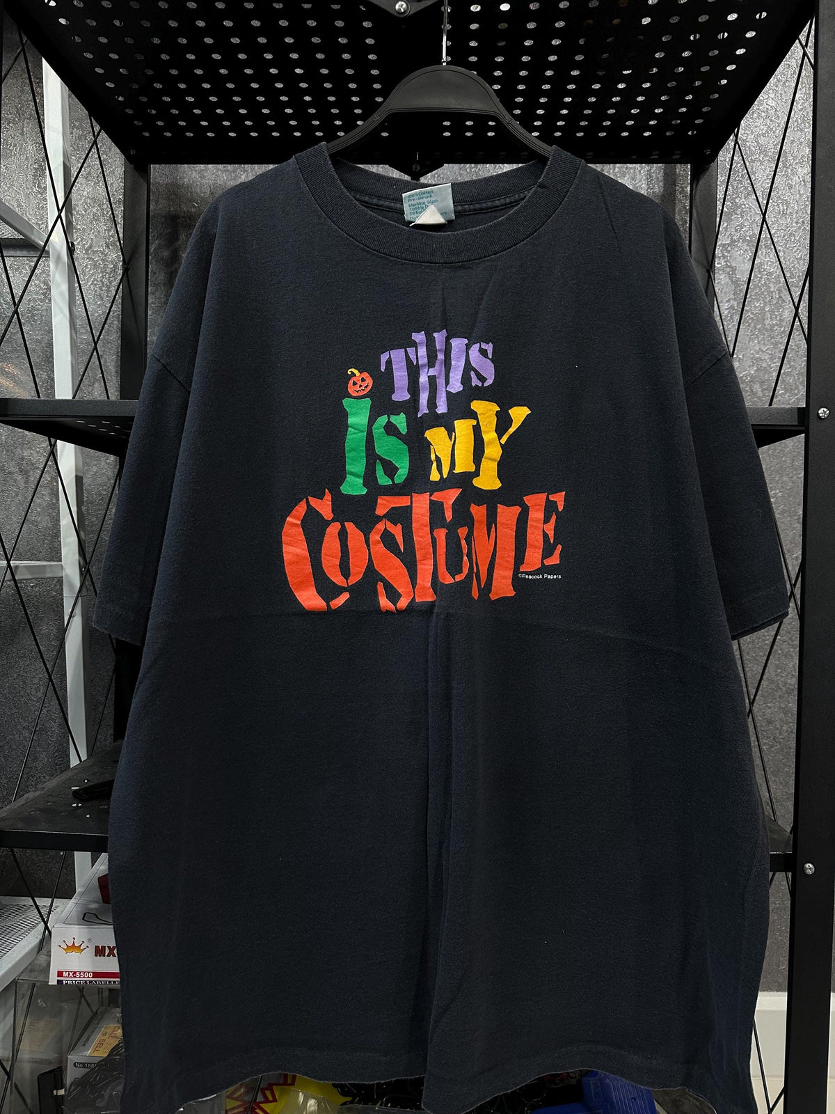 Vintage 90s This Is My Halloween Costume T Shirt Size XL Vintage Funny Lazy Costume Idea Graphic Tee Graphic Tee – Aesthetic Look · Must-Have Style