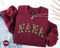 Strawberry Nana Sweatshirt Floral Grandma Crewneck Custom Nana Birthday Gift Granny Outfit Grammy Mothers Day Gift Grandmother Sweater Sweatshirt – Soft Feel · Must-Have Style