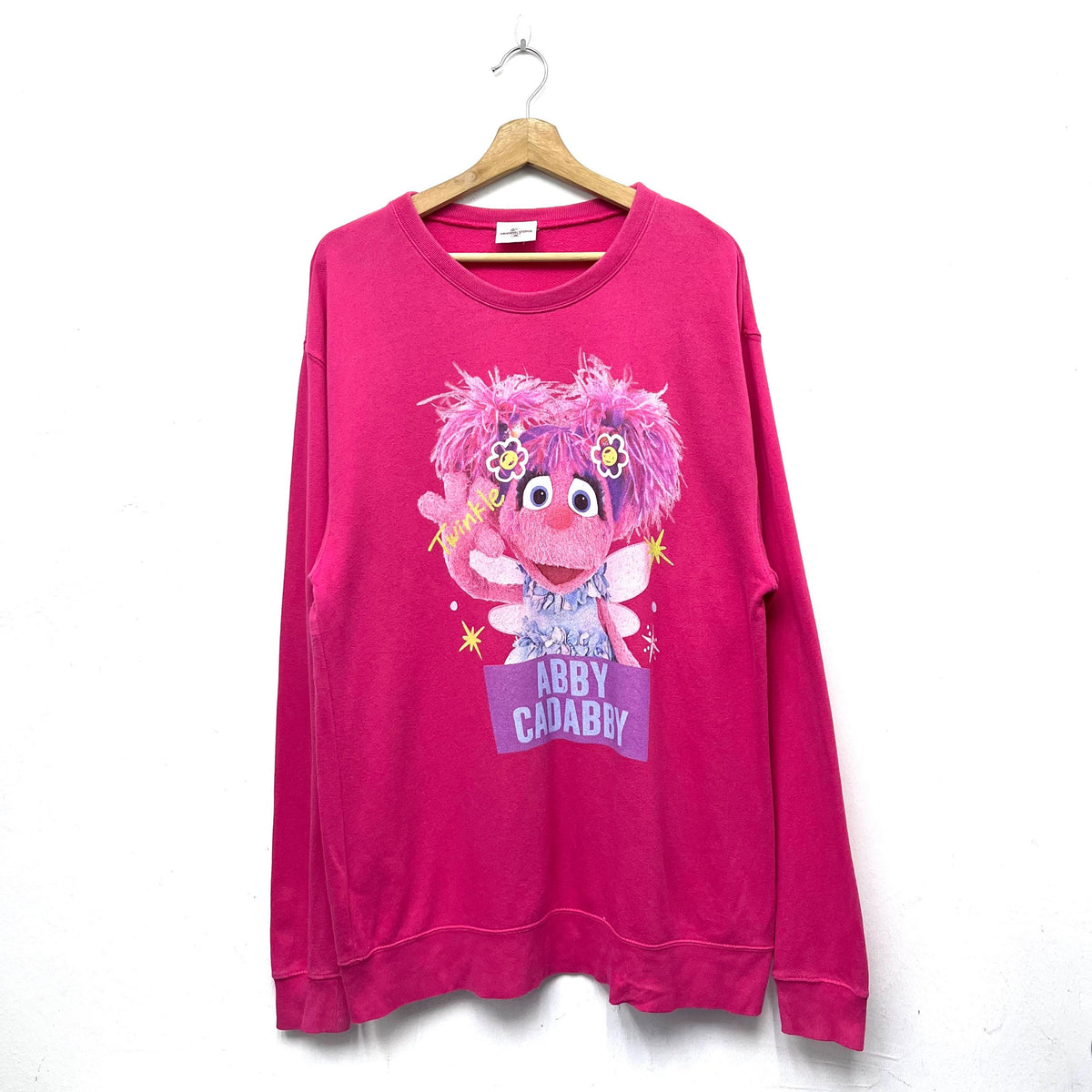 Abby Cadabby Sesame Street by Universal Studios Japan Pullover Crewneck Sweatshirt Size Large Sweatshirt – Fan Favorite · Great Gift For Fans