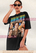 RETRO Dwight Schrute The Office Shirt Schrute Farm Jim Halpert Pam Beesly Tv Show Offfice Shirt The Offfice TV Show Shirt Michael Scott Graphic Tee – Feel-Good Design · Perfect For Daily Wear