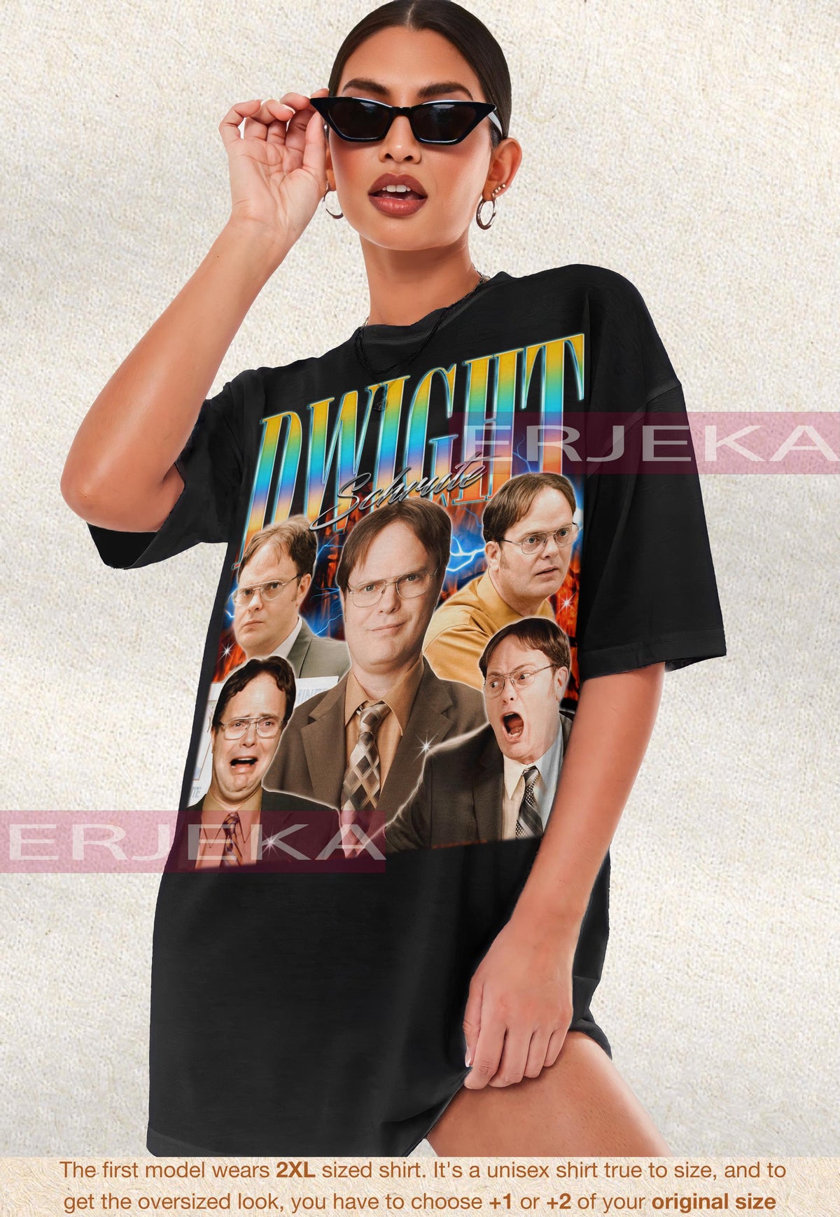 RETRO Dwight Schrute The Office Shirt Schrute Farm Jim Halpert Pam Beesly Tv Show Offfice Shirt The Offfice TV Show Shirt Michael Scott Graphic Tee – Feel-Good Design · Perfect For Daily Wear
