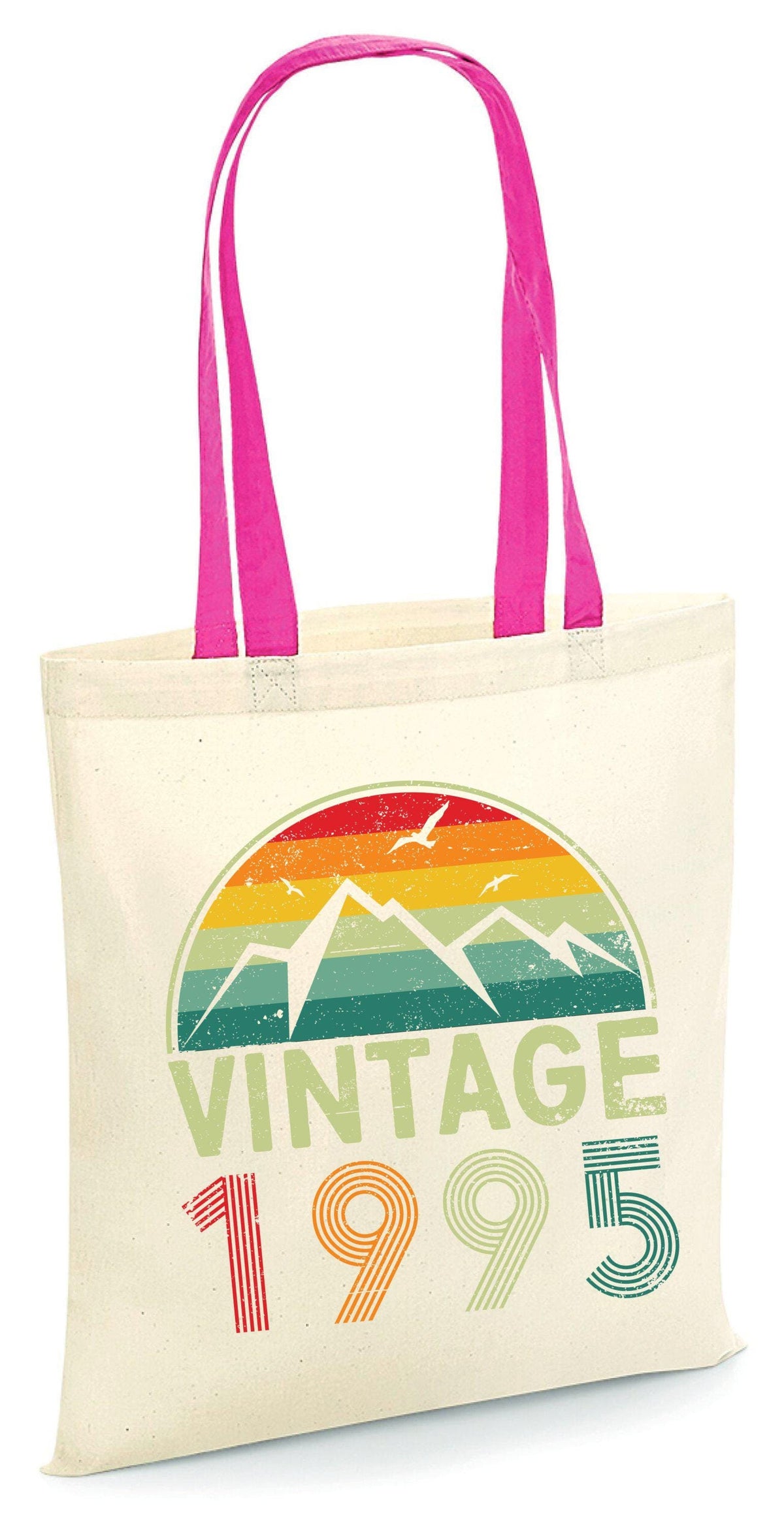 Vintage 1995 Tote Bag 30th Birthday Gift Bag Retro 30 Years Old Bag Born in Year 1995 Bag 30th Party Gift Bag Tote Bag – Feel-Good Design · Must-Have Style