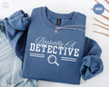 True Crime Sweatshirt Basically A Detective Shirt True Crime Junkie Gift Murder Show Sweater True Crime Podcast Crewneck Sweatshirt – Cozy Vibes · Perfect For Daily Wear