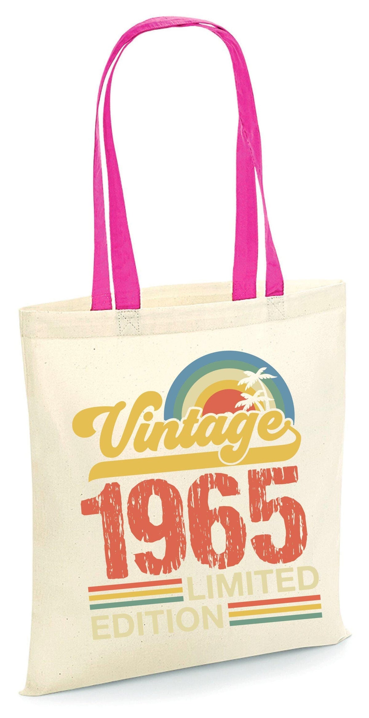 Vintage 1965 Limited Edition Tote Bag 60th Birthday Gift Born in 1965 60 Years Old Retro Style 60th Party Bag Bag for Life Tote Bag – Feel-Good Design · Trending Graphic Apparel