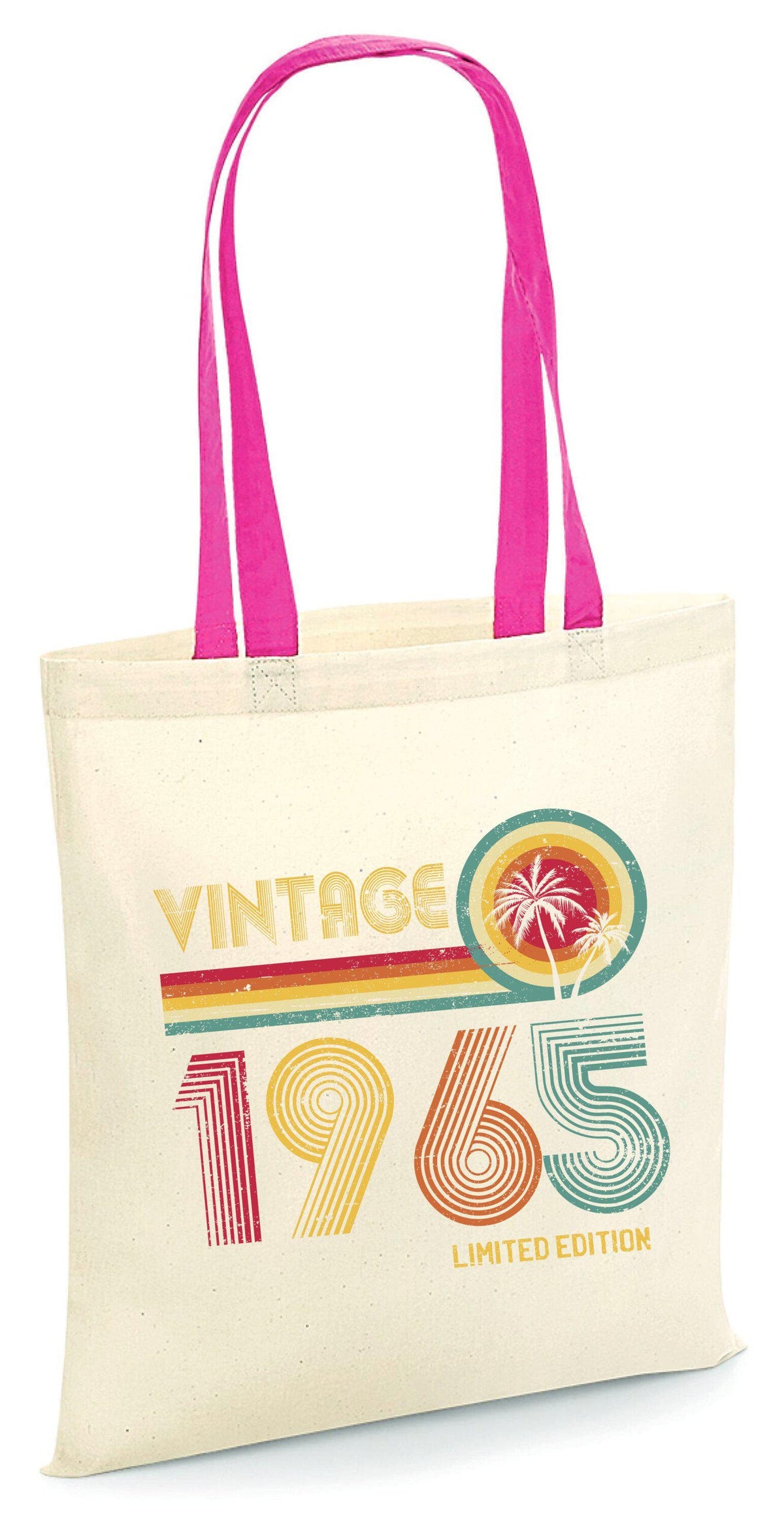 Vintage 1965 Limited Edition Tote Bag 60th Birthday Gift Born in 1965 60 Years Old Celebration Retro Tote Bag for Life Tote Bag – Warm & Stylish · Trending Graphic Apparel