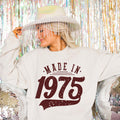 Made In 1975 50th Birthday Sweatshirt 50th Birthday Gift for Men 50th Birthday Gift for Women Birthday Sweatshirt 50th Birthday Shirt Sweatshirt – Bold Style · Trending Graphic Apparel