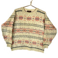 Vintage Eddie Bauer Knit Wool Sweater Womens Medium Beige Made Usa Snowflake 90s Graphic Tee – Premium Graphic · Must-Have Style