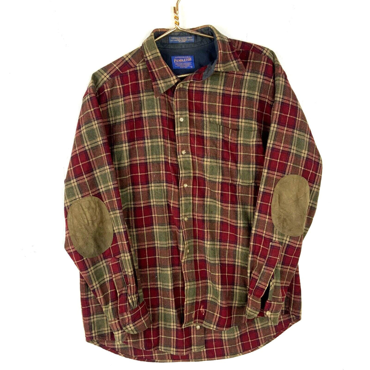 Vintage Pendleton 100 Pure Virgin Wool Shirt Large Red Buttoned Long Sleeve 90s Graphic Tee – Bold Style · Perfect For Daily Wear