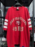 Vintage 80s San Francisco 49ers Jersey T Shirt Size XL Vintage NFL Football Team Apparel Red and Gold Logo 1980s Fan Tee Jersey – Easygoing Wear · Trending Graphic Apparel