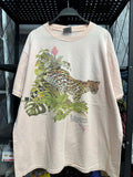 Vintage 80s The Ocelot Harlequin 1988 T Shirt Size XL Vintage Wildlife Jungle Cat Nature Conservation Endangered Species Animal Tee Graphic Tee – Feel-Good Design · Must-Have Style