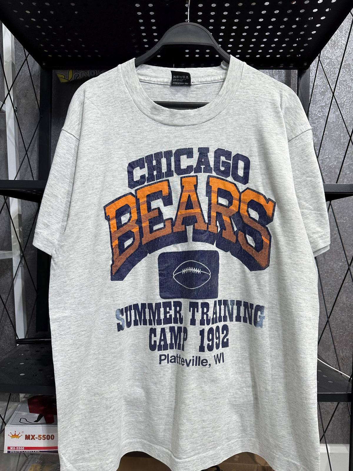 Vintage 90s Chicago Bears Summer Training Camp 1992 T Shirt Size L NFL Preseason Tee Retro Football Fan Shirt Graphic Tee – Aesthetic Look · Must-Have Style